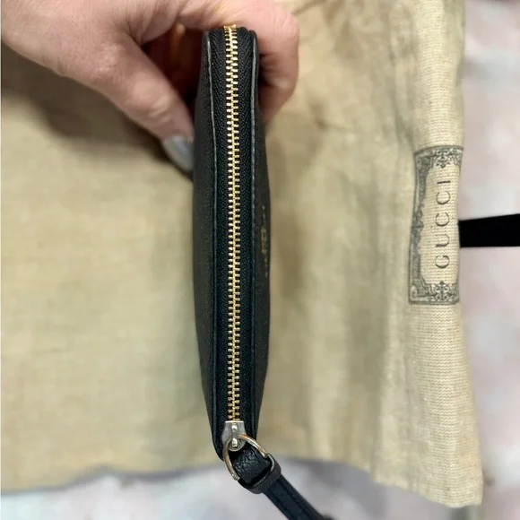 Coach Corner Zip Wristlet - Picture 4 of 8